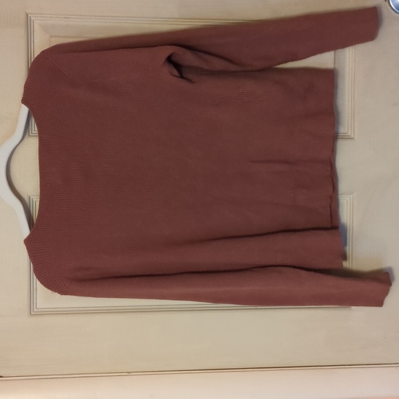 Abercrombie and Fitch brown corset sweetheart XL sweater - Picture 6 of 7